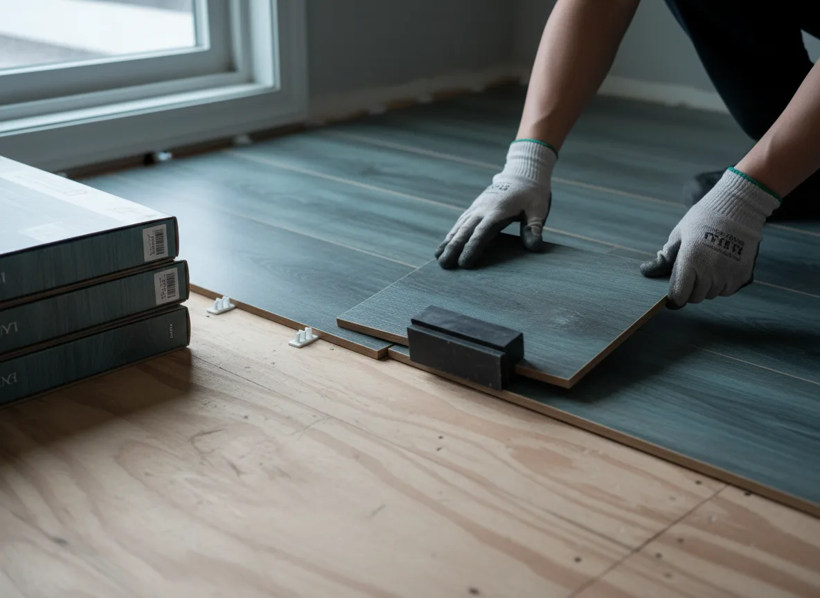 Luxury Vinyl Plank Installation company in Grantville, KS